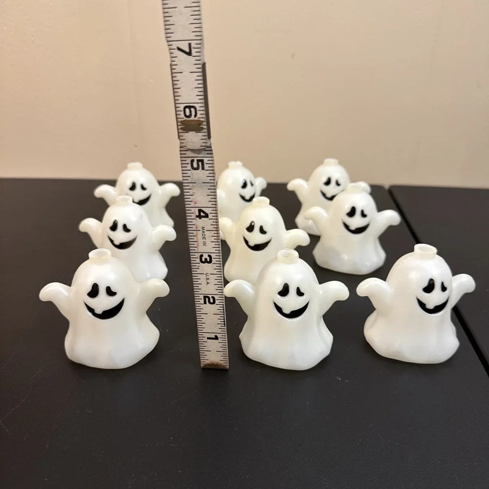 Vintage Ghost String Light covers Lot Of 9